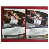 (2) Mosaic Anthony Edwards Cards