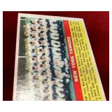 1956 Topps New York Yankees Team Card