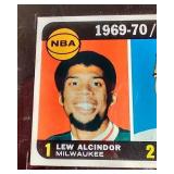 1970-71 Topps Scoring Leaders Lew Alcindor - SGC 5.5