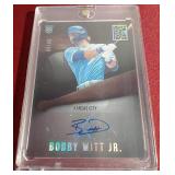 2022 Capstone Bobby Witt Jr. Autograph Rookie Card - #d/99