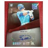 2022 Capstone Bobby Witt Jr. Autograph Rookie Card - #d/99