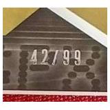 (3) #d Football Game-Used Jersey Cards