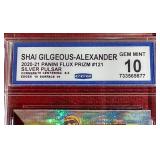 2020-21 Flux Silver Pulsar Shai Gilgeous-Alexander Card - CCG 10