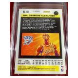 2020-21 Flux Silver Pulsar Shai Gilgeous-Alexander Card - CCG 10