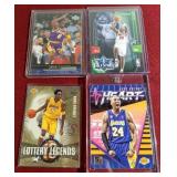 (4) Kobe Bryant Cards