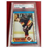 1989 O-Pee-Chee Trevor Linden Rookie Card - PSA 7