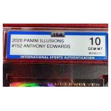 2020 Illusions Anthony Edwards Rookie Card - ISA 10