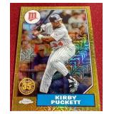 2022 Topps 1987 35th Anniversary Chrome Kirby Puckett