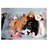 Collection of Assorted TY Beanie Babies Plush Toys