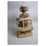 Intricately Designed Oriental Figurine Sculpture