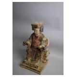 Intricately Designed Oriental Figurine Sculpture
