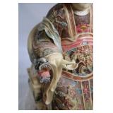 Intricately Designed Oriental Figurine Sculpture