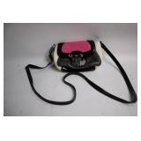 Brighton Leather Shoulder Bag with Multicolor Design