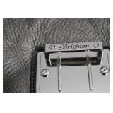 Brighton Leather Shoulder Bag with Multicolor Design