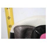 Brighton Leather Shoulder Bag with Multicolor Design