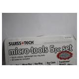 Swiss+Tech Micro-Tools 5pc Set Key Ring Tools