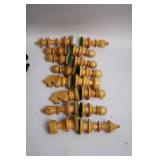 Wooden Folding Chess Set