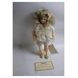 Seymour Mann Porcelain Collector Doll with Certificate of Authenticity