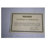 Seymour Mann Porcelain Collector Doll with Certificate of Authenticity