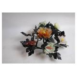 Elegant Jade Stone Floral Arrangement