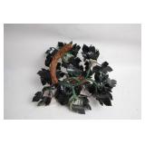 Elegant Jade Stone Floral Arrangement