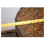 Vintage Round Decorative Metal Side Table