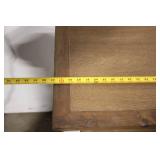 Rustic Buffet Cabinet with Three Drawers and Shutter Doors