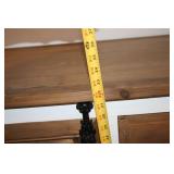 Rustic Buffet Cabinet with Three Drawers and Shutter Doors