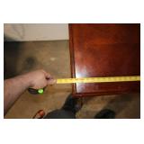 Vintage Wooden Writing Desk with Two Drawers