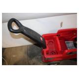 Red Little Tikes Raptor Ride-On Toy Truck with Steering Handle