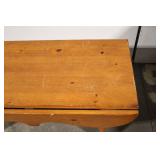 Rustic Pine Drop-Leaf Table