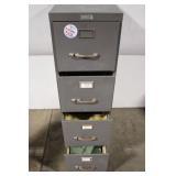 Used 4-Drawer Metal Filing Cabinet