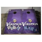 Minnesota Vikings NFL Cornhole Board Set with Bean Bags