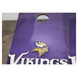 Minnesota Vikings NFL Cornhole Board Set with Bean Bags