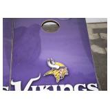 Minnesota Vikings NFL Cornhole Board Set with Bean Bags
