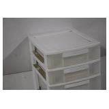 Used 5-Drawer Plastic Storage Unit