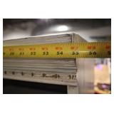 Vintage Wooden Hutch with Shelves and Cabinets