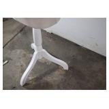 Adjustable Female Dress Form Mannequin on White Stand