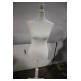 Adjustable Female Dress Form Mannequin with Wooden Tripod Base