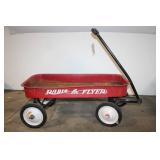 Vintage Radio Flyer Red Wagon with Steel Frame
