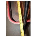 Vintage Radio Flyer Red Wagon with Steel Frame