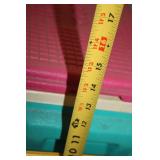 Vintage Igloo Picnic Basket Cooler with Pink Lid