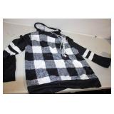 Exclusive Brand Large Checkered Hoodie