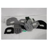 Assorted Winter Accessories Collection with Hats, Mittens, and Protective Gear