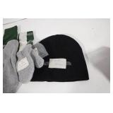 Assorted Winter Accessories Collection with Hats, Mittens, and Protective Gear