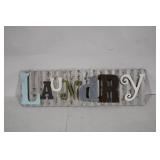 Rustic Laundry Sign Wall Decor