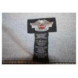 Harley-Davidson Sleeveless Denim Vest with Logo