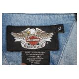 Harley-Davidson Denim Sleeveless Vest 1XL