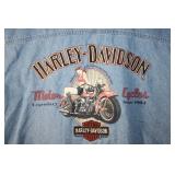 Harley-Davidson Denim Sleeveless Vest 1XL