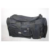 Vital Packs Black Travel Duffle Bag with Multiple Compartments